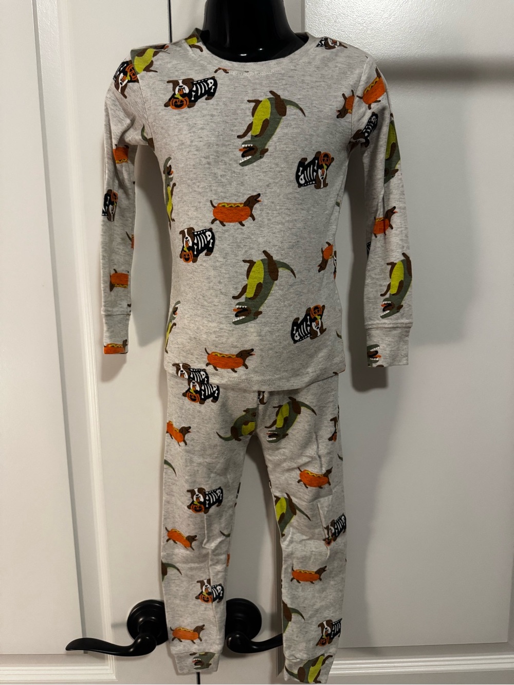 Carters Child of Mine Halloween Dogs Pajama Set